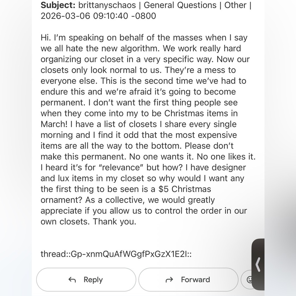 Please Contact Posh Support!